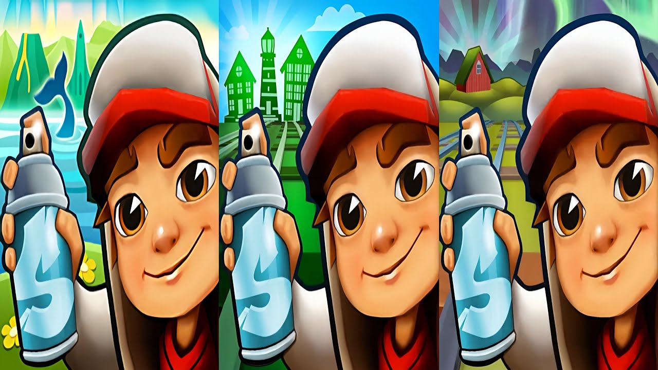 Subway Surfers : Iceland 2020 🆚 Iceland 2022 🆚 Iceland 2024