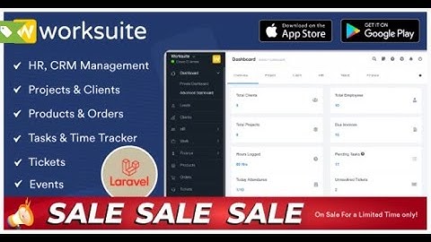 WORKSUITE - HR, CRM and Project Management