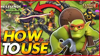 HOW TO USE SNEAKY GOBLINS FOR FARMING!! | Farm to Max - Town Hall 13