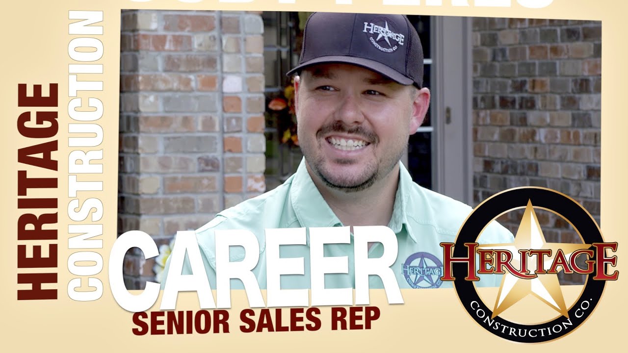 Heritage Construction Co. - Dallas/Ft. Worth Senior Roofing Sales  Representative - YouTube