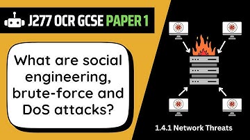 Social Engineering, Brute-Force & DoS Attacks | 4.1 | OCR GCSE Computer Science | J277