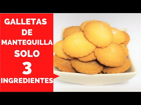 Video: Cómo Hacer Galletas De Mantequilla Sin Huevos