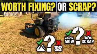 I Found a John Deere Zero Turn with 2,200 Hours - Let's See What's Wrong