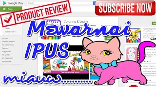 gambar | seri kucing | mewarnai | color and learn | DUNIA DENKA | coloring | game android | game screenshot 2