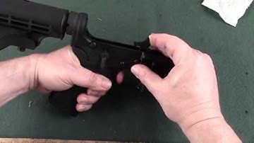 AR-15 Magpul MOE Pistol Grip Install