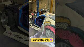 Throwback Series S13 Drift Car Interior Respray