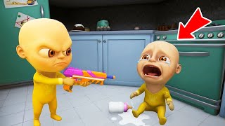 Kötü Bebo İyi Bebonun Sütünü Döktü The Baby In Yellow