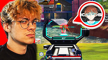 Godzly VS the #1 Leaderboard Player in Ranked... (Apex Legends Mobile)