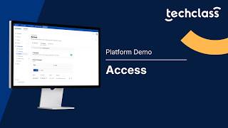 TechClass Platform: Configure Access