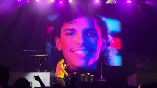 El Debarge performs "Rhythm of the Night" at Prudential Center, September 11 2025
