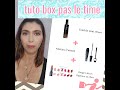 Tuto make up box pas le time avec younique