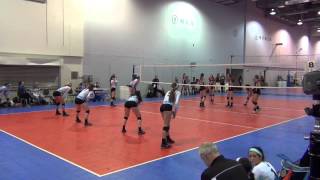Abby Julian, Elite Volleyball Training Center, Winterfest 2014 Video 2