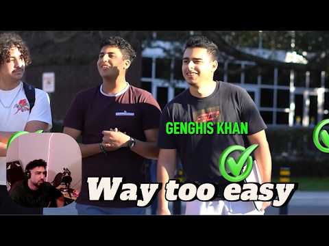 Quiz Host Reacts: Americans Vs General Knowledge Questions