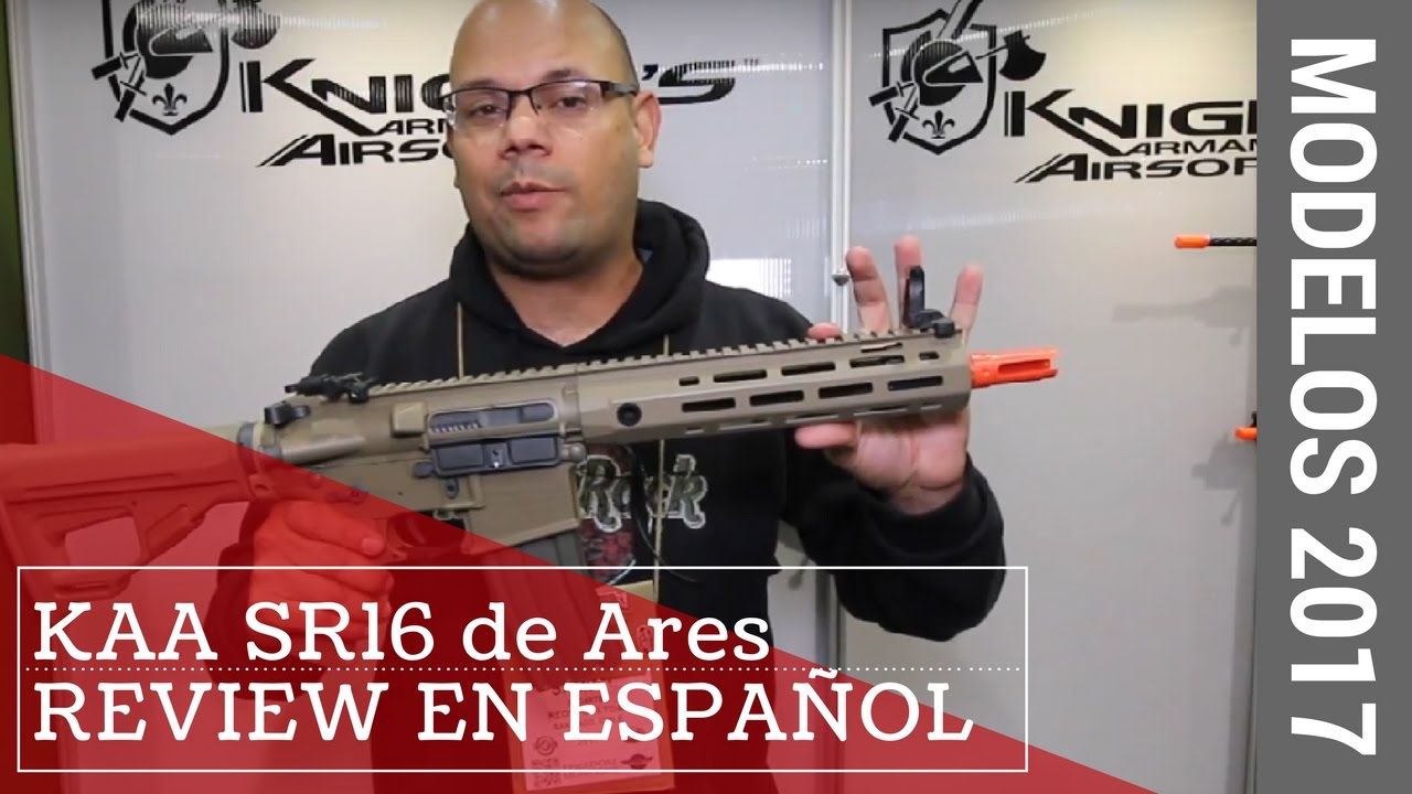 Nuevas Replicas Knight Armament SR16 de ARES - REDSPOT - SHOT SHOW 2017