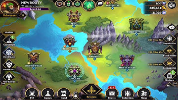 Rowanne & Mountain Crusher New Account Playthru Part 8 Lvl 60 Gems of War Beginner Guide 2025