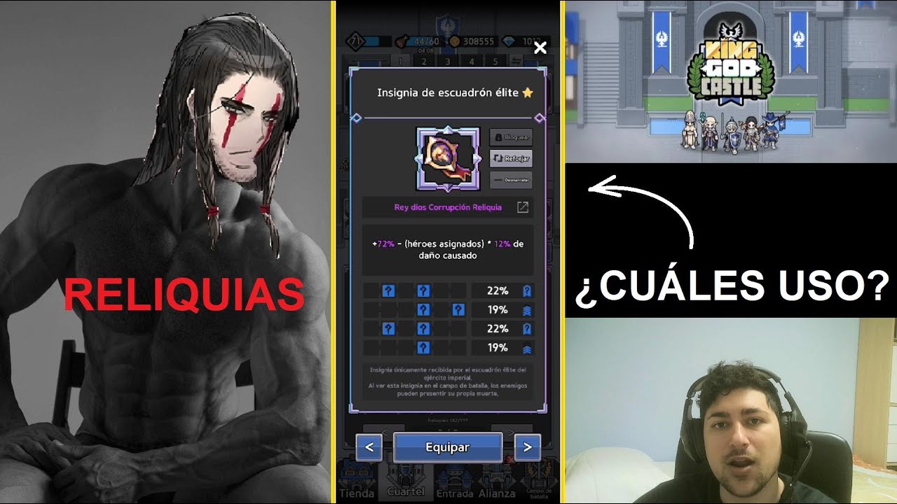KING GOD CASTLE | GUÍA de RELIQUIAS COMPLETA en ESPAÑOL - YouTube