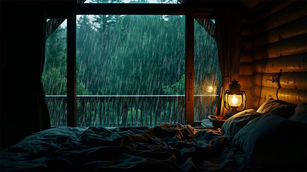 Gentle Rain Sounds for Deep Sleep & Relaxation | 8 Hours of Relaxing ...