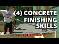 How To Finish Concrete (4 Basic Skills For Beginners)