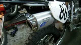 XR250：White Brothers e-series : たにし大記録