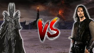 Властелин Колец: Battle For Middle Earth Ennorath Mod - Арагорн Против Саурона