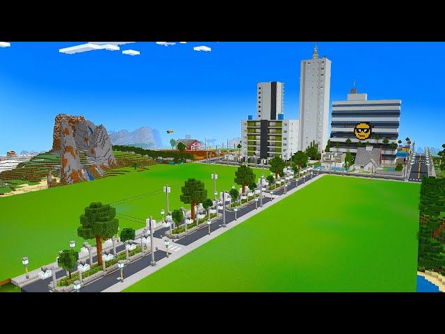 MINECRAFT #22. PRIMEIRAS CONSTRUÇÕES DA NOSSA NOVA CIDADE MODERNA