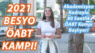 2021 Besyo Öabt Kampı - 80 Saat - Akademik Kadroyla Nokta Atışı Bilgiler