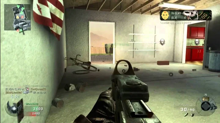 Black Ops Team Deathmatch Nuketown Multiplayer Gameplay #2 HD 36-10-4 (Xo ELVIS oX)