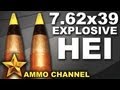 AMMOTEST: 7.62x39 HEI High Explosive Incendiary ammo