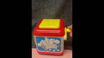 Thumbnail of Shelcore Vintage 1992 Clown Jack in the Box Musical Toddler Baby Toy
