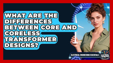 What Are the Differences Between Core and Coreless Transformer Designs?
