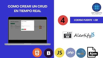 32.CRUD - MODAL EN TIEMPO REAL - PHP, AJAX, ALERTIFY JS, MYSQL. PARTE#4 ELIMINAR