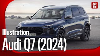 Audi Q7 (2024) Illustration | So könnte der neue Audi Q7 kommen by AUTO BILD 23,046 views 4 weeks ago 2 minutes, 23 seconds