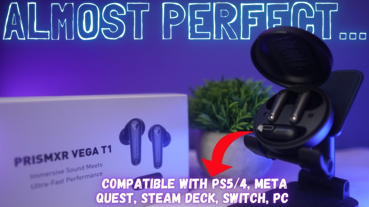 PRISMXR Vega T1 Review: Best Budget Amazon Wireless Gaming Earbuds