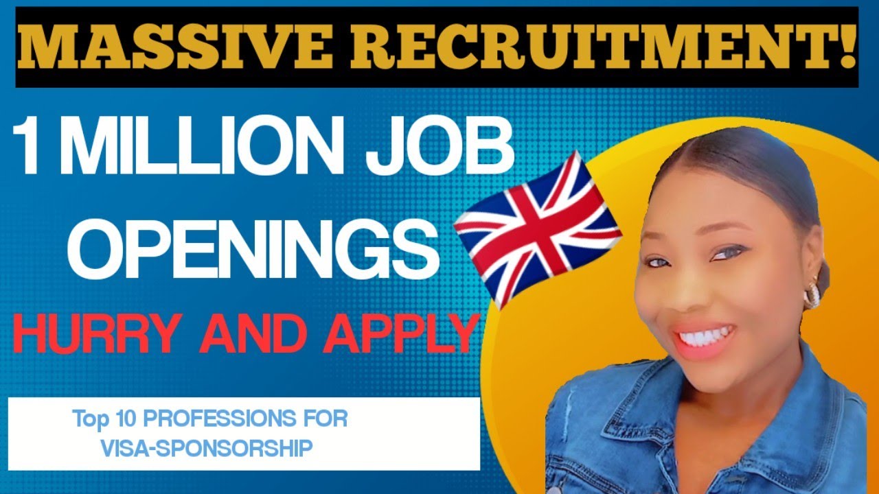 FASTEST UK VISA, MASSIVE RECRUITMENT/ LIST OF SHORTAGE OCCUPATION UK 🇬🇧/ APPLY NOW