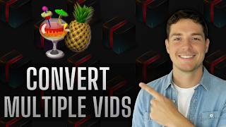 How to Convert Multiple Videos at Once in HandBrake [2026 Guide]