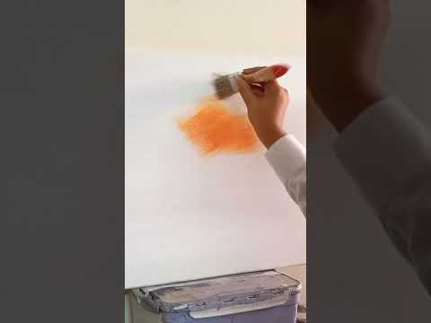 Following Bob Ross Painting Acrylic Acrylicpaintingtutorial Bobross Canvas Shortvideo