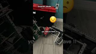 Drivetrain rebuild #vex #winterpark #robotics #roboticscompetition #pushback ￼