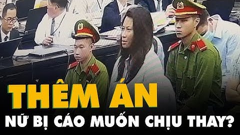 Nữ bị cáo xin được chịu án thay cựu phó giám đốc Công an Hà Nội trong vụ ‘Chuyến bay giải cứu’