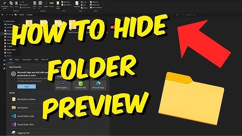 How To Stop Windows 10 & 11 From Using Thumbnail Preview Icons For Folders On PC