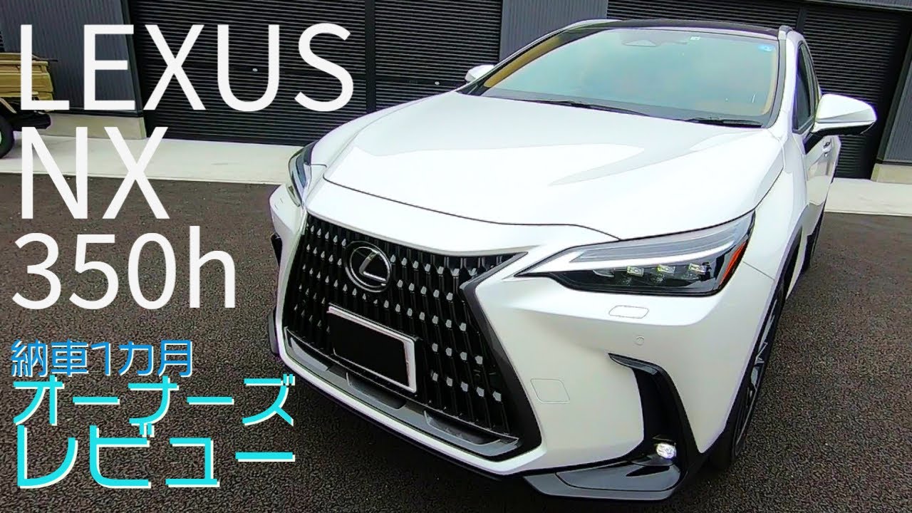 新型レクサスNX350h】version L 納車1カ月オーナーズレビュー - YouTube