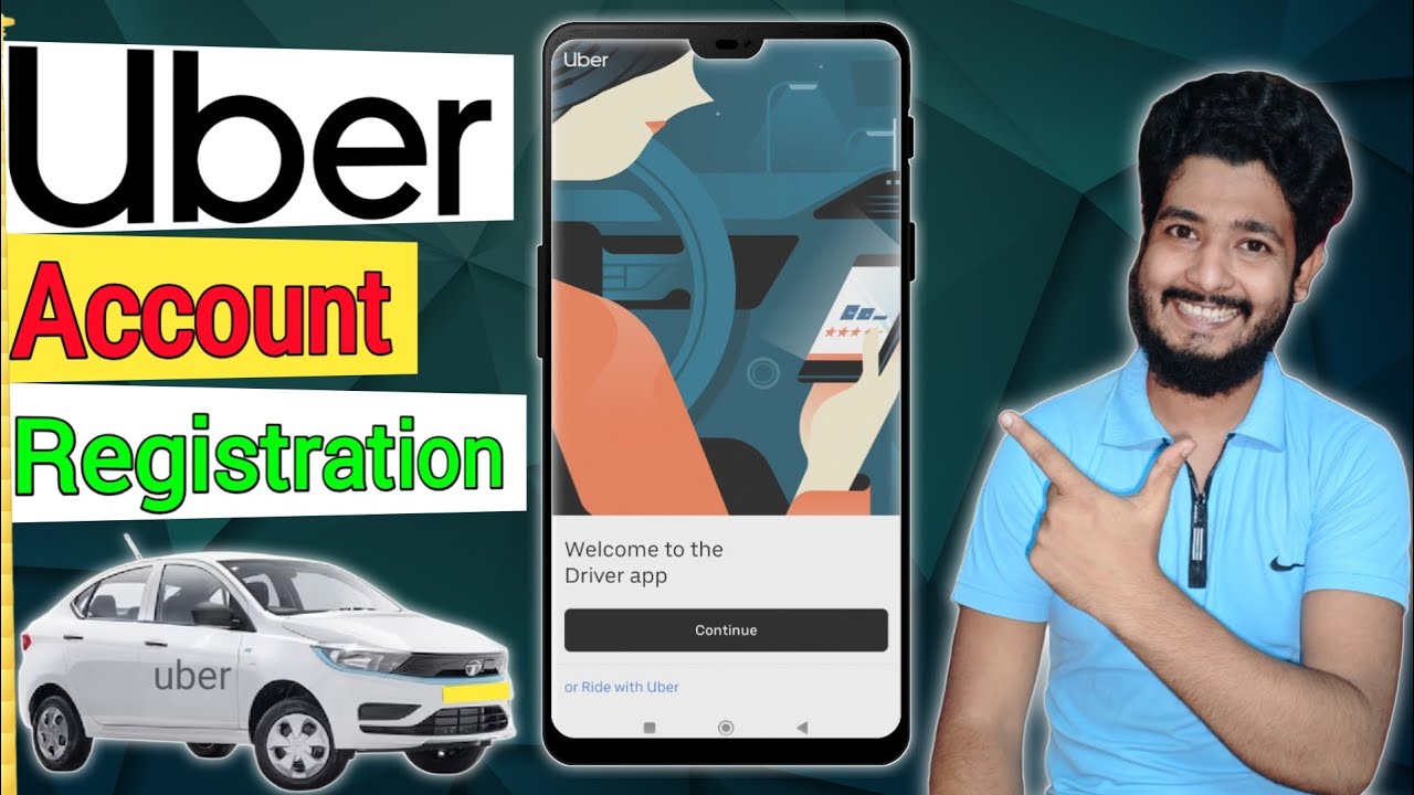 Uber Driver Account Kaise Banaye (2025) | New Uber Driver Registration ...