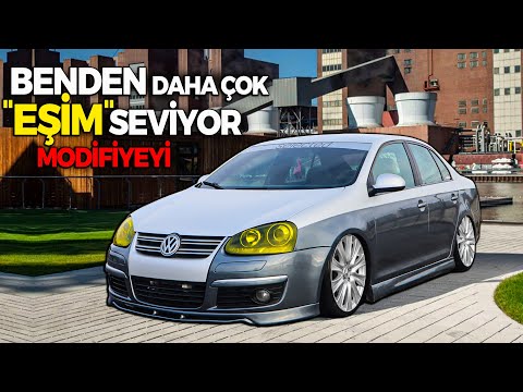 Eşim Modifiye Düşkünü Olduğu İçin Benden Daha Çok O Kullanıyor | Volkswagen Jetta İnceleme