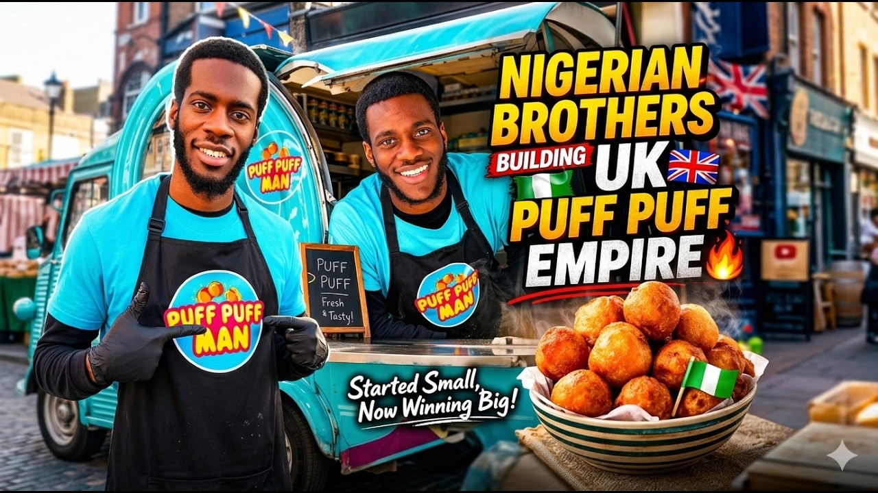 Meet The Nigerian Brothers Building A UK PuffPuff Empire | Puff Puff Man | My Tasty Naija EP 89