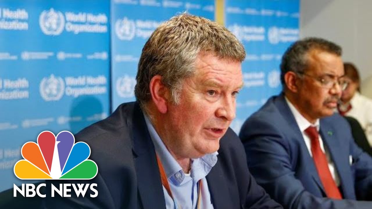 World Health Organization Provides Update On Coronavirus | NBC News (Live Stream Recording)