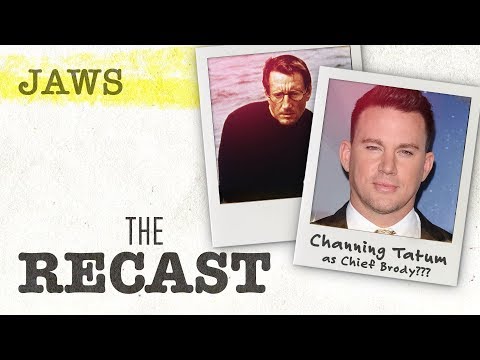 “Jaws” (1975) 🦈 What If Channing Tatum Played Chief Brody? | The Recast