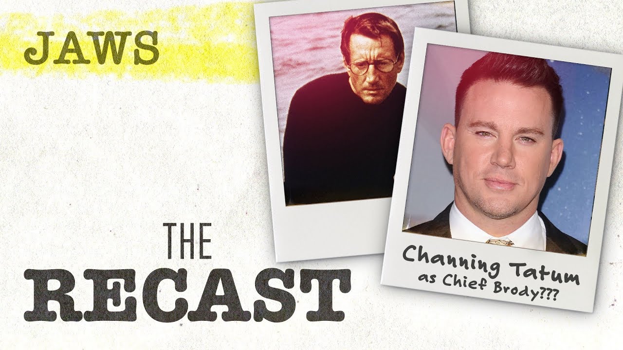 Відео до фільму Щелепи | What If Channing Tatum Played Chief Brody? | The Recast