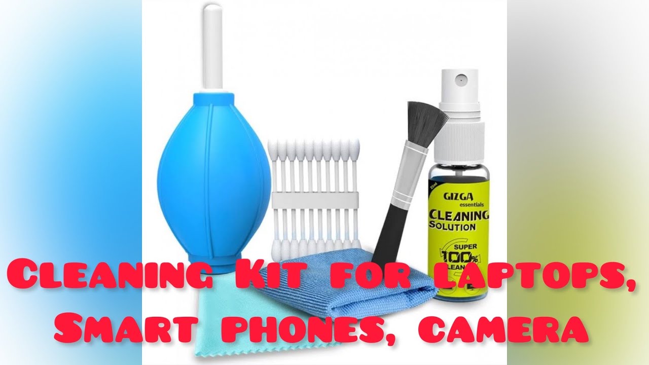 Cleaning Kit / Solution for Laptop, Mobile, Cameras, Tablets & Sensitive Electronics