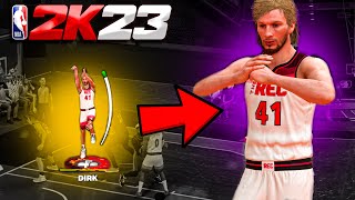 NBA2К23 I ТЕСТИМ БИЛД ДИРКА НОВИЦКИ I MEPHI LETSPLAY