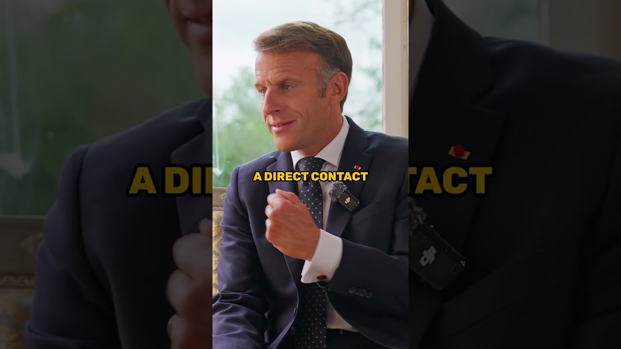 What I asked President Macron 🇫🇷