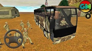 Army Bus Driver US Soldier Transport Duty (by Game Town Studio) Android Gameplay HD screenshot 4